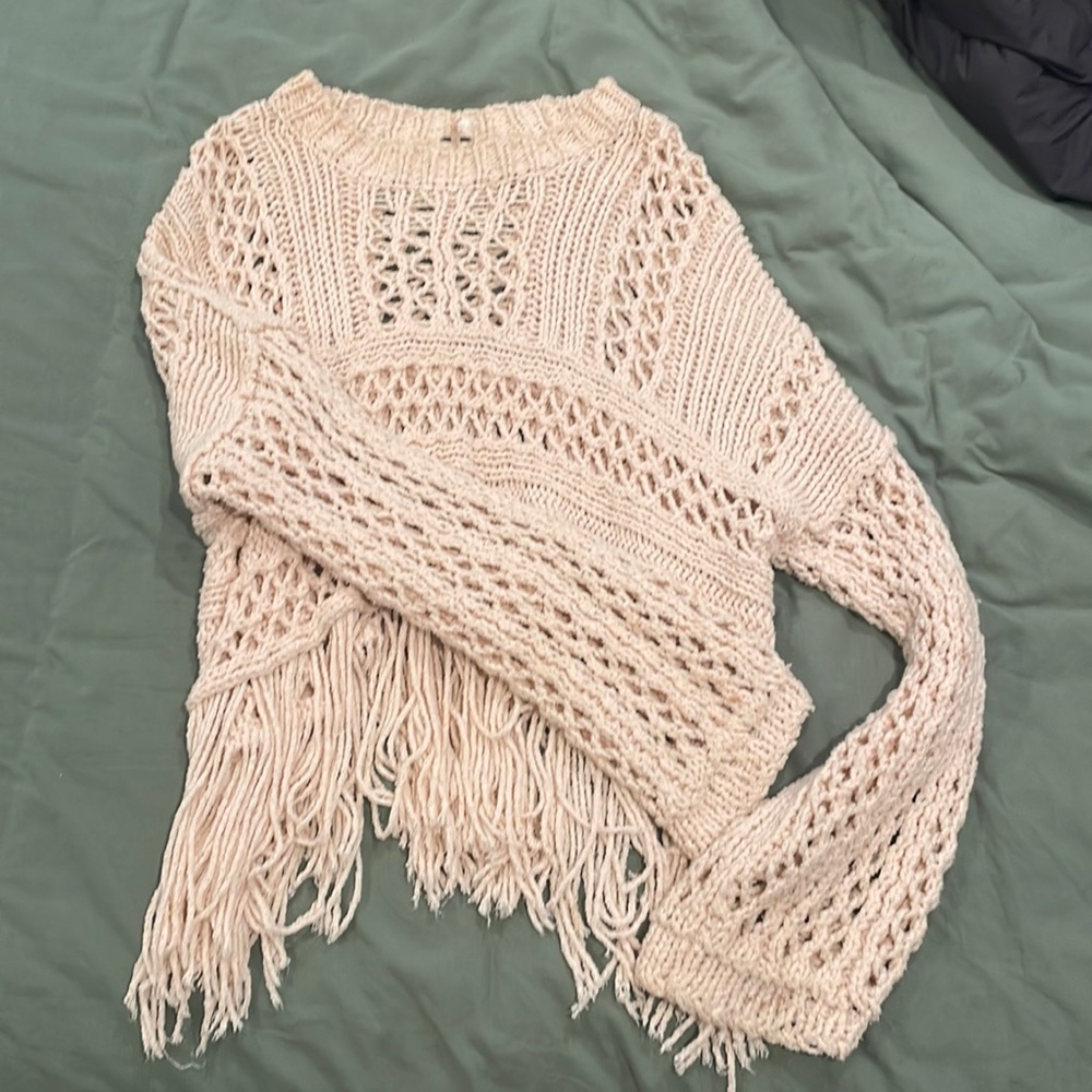 Free people knit sweater